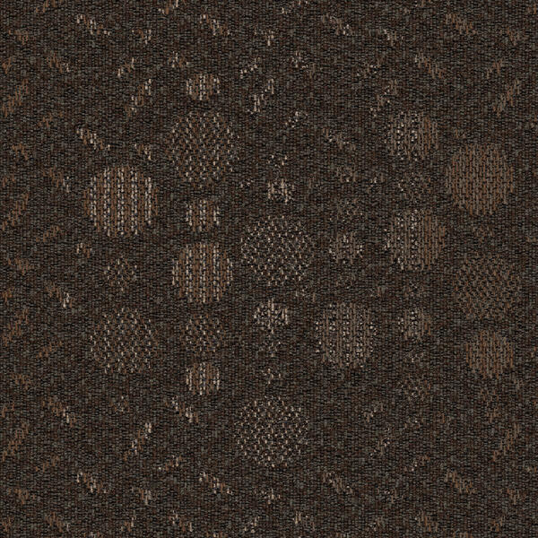 Interface Circles / Bouclé / 50 cm x 50 cm / Braun