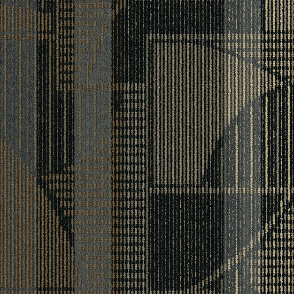 Interface Yuton 101 / Bouclé / 50 cm x 50 cm / Braun