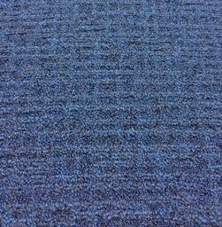 Interface Monochrome / Bouclé / 50 cm x 50 cm / Blau