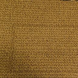 Interface Furrows-II / Bouclé / 50 cm x 50 cm / Orange