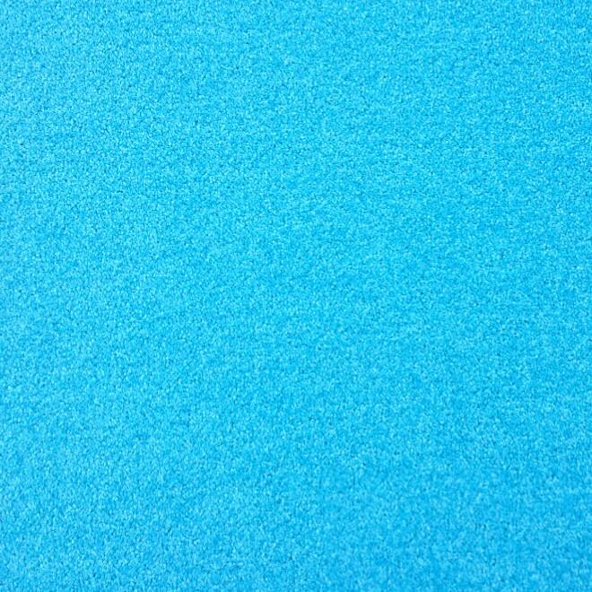 Interface Polichrome / Velour / 50 cm x 50 cm / Blau