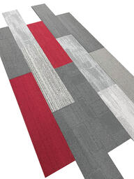 Suchen Sie nach Interface Teppichfliesen? Shuffle It Skinny Planks in der Farbe Shades SONE backing ist eine ausgezeichnete Wahl. Sehen Sie sich diese und andere Teppichfliesen in unserem Webshop an.