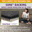 Interface Ice Breaker Sone / Bouclé / 50 cm x 50 cm / Grau / 4
