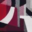 Interface Past Forward / Bouclé / 50 cm x 50 cm / Schwarz, Red, Grau, Beige / 2
