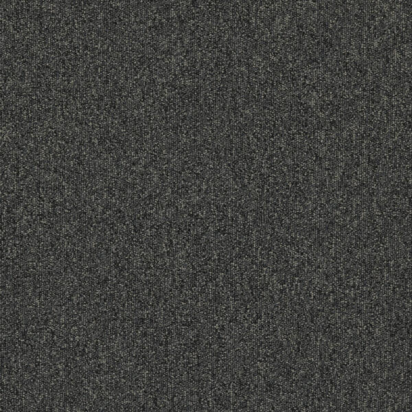 Interface Heuga 727 / Bouclé / 50 cm x 50 cm / Schwarz, Grau