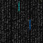 Interface Razzle Dazzle - Bright Spark / Bouclé / 50 cm x 50 cm / Schwarz / 2